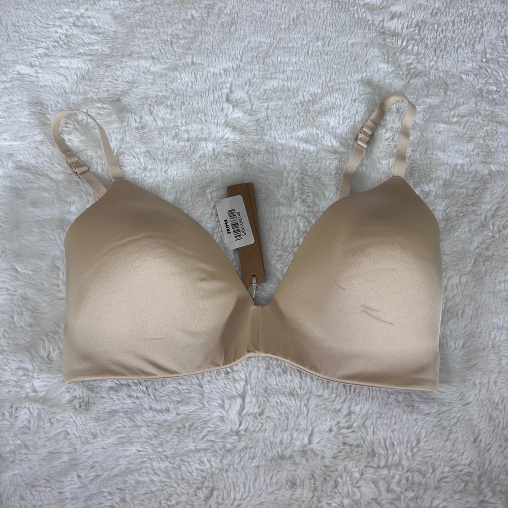 Skims Women's Wireless Form T-Shirt Bra Sand‎ Size 32DD BR-WRL-1889 NWT